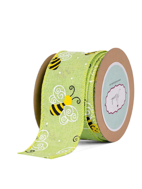 Faux Jute Bee Ribbon