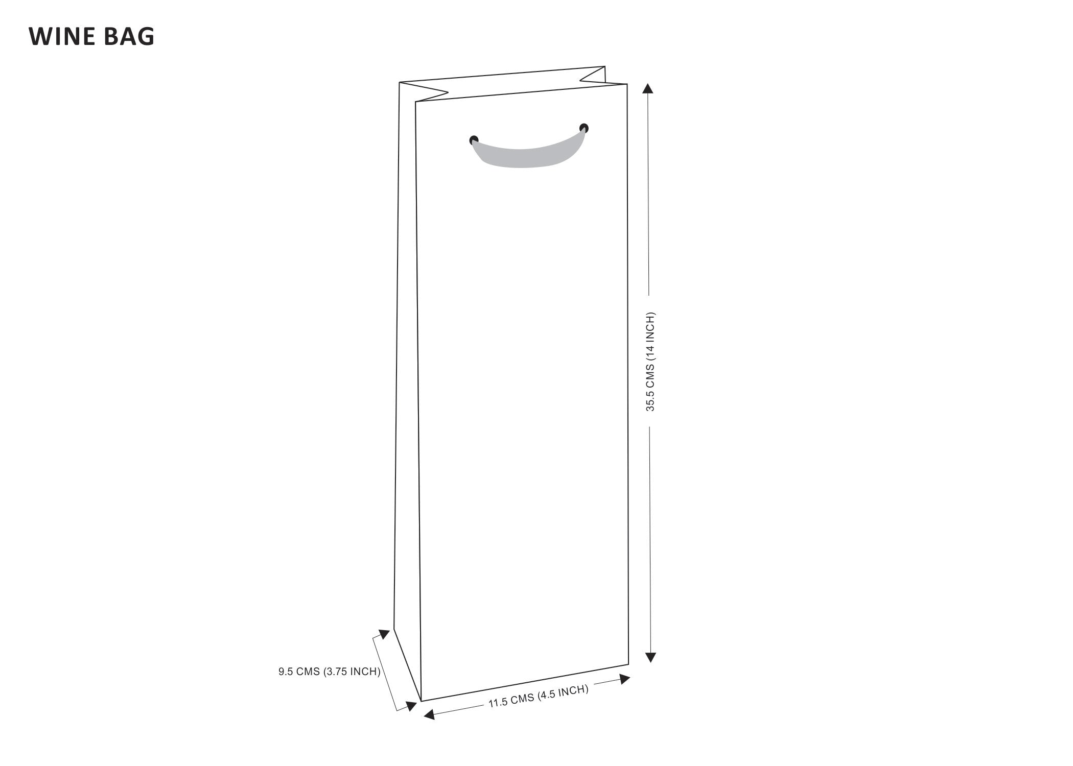 Tree Bottle Bag (Set of 3)