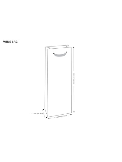 Bloom Flower Wine Bag