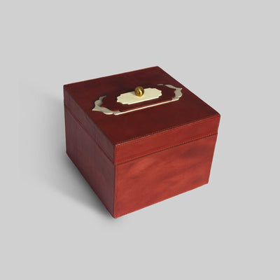 Knob box open interior generous storage space for desk or dresser - The Mage Home