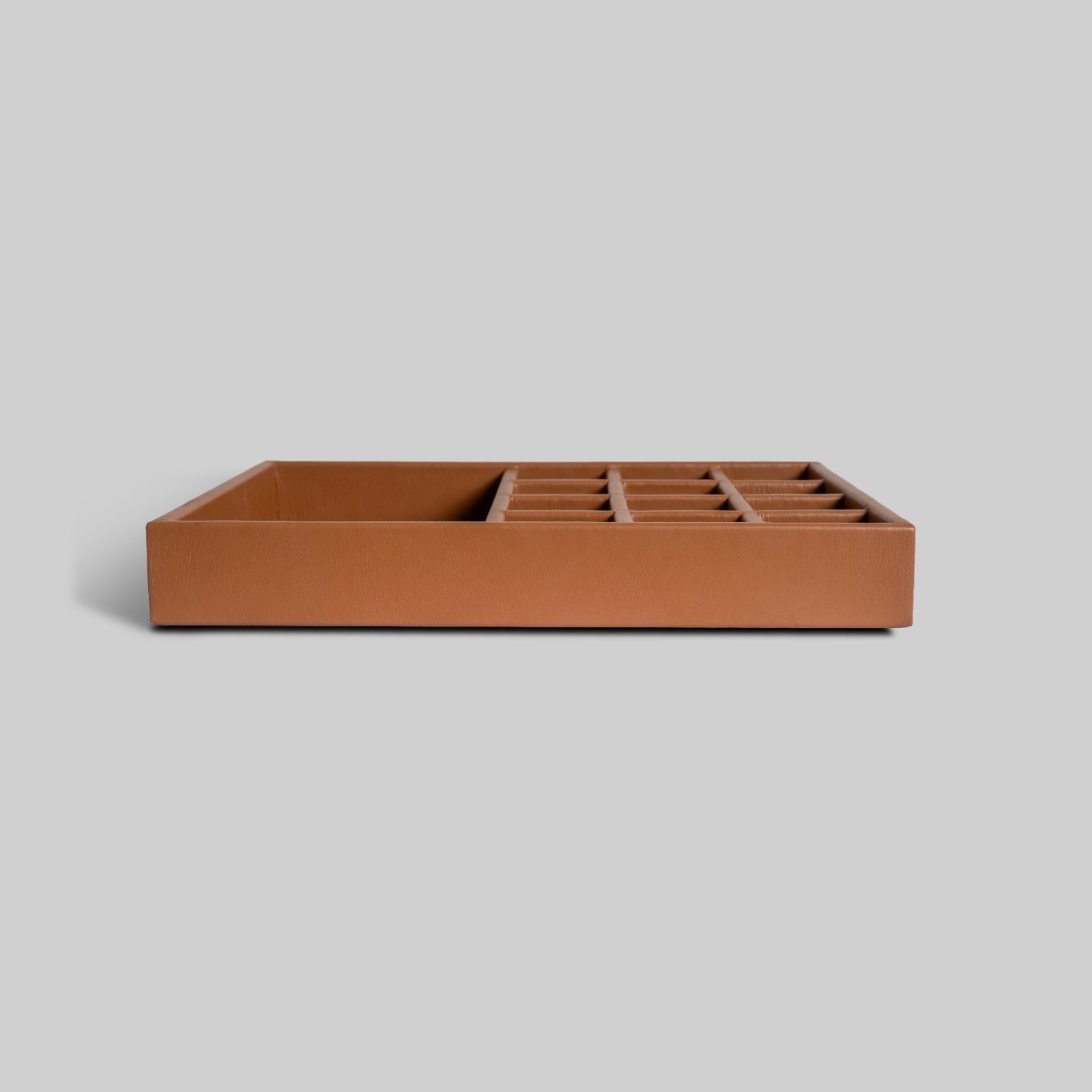 Premium leather jewellery display tray women gift India - The Mage Home