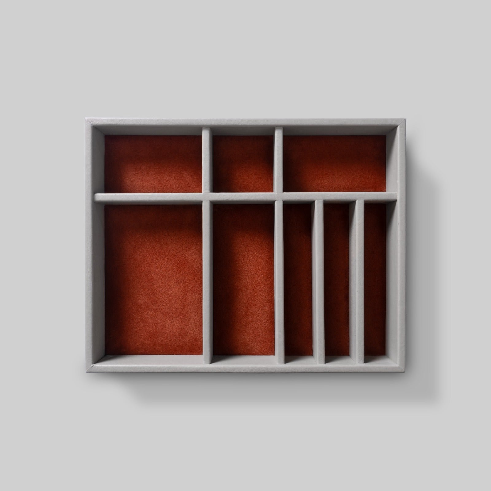 Luxury leather jewellery tray gift for women India The Mage Home