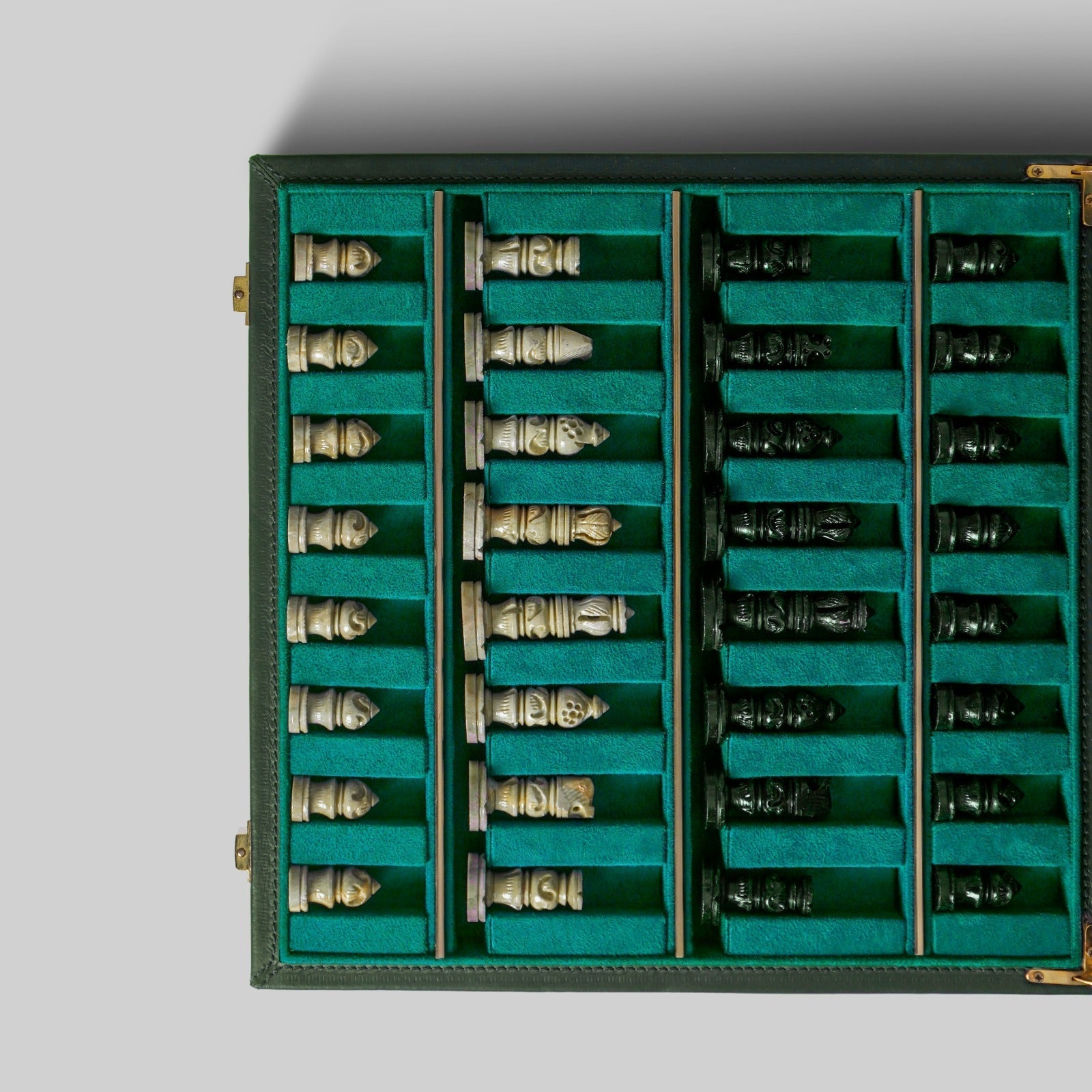 Premium leather chess box gift India The Mage Home