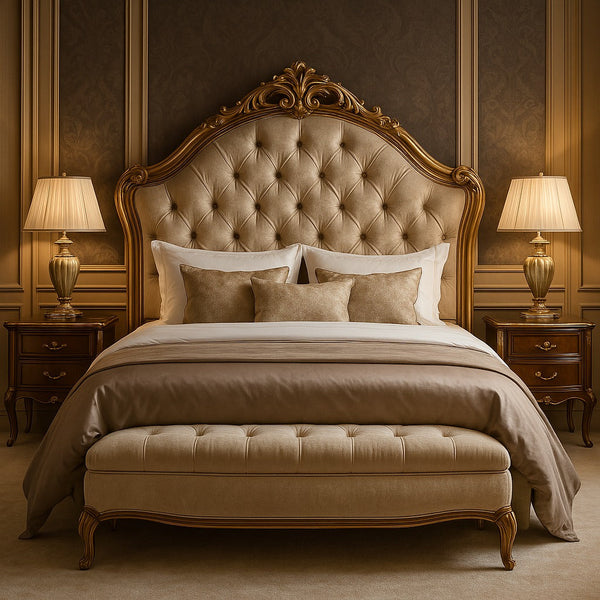 Royal luxury Italian Crown Beds