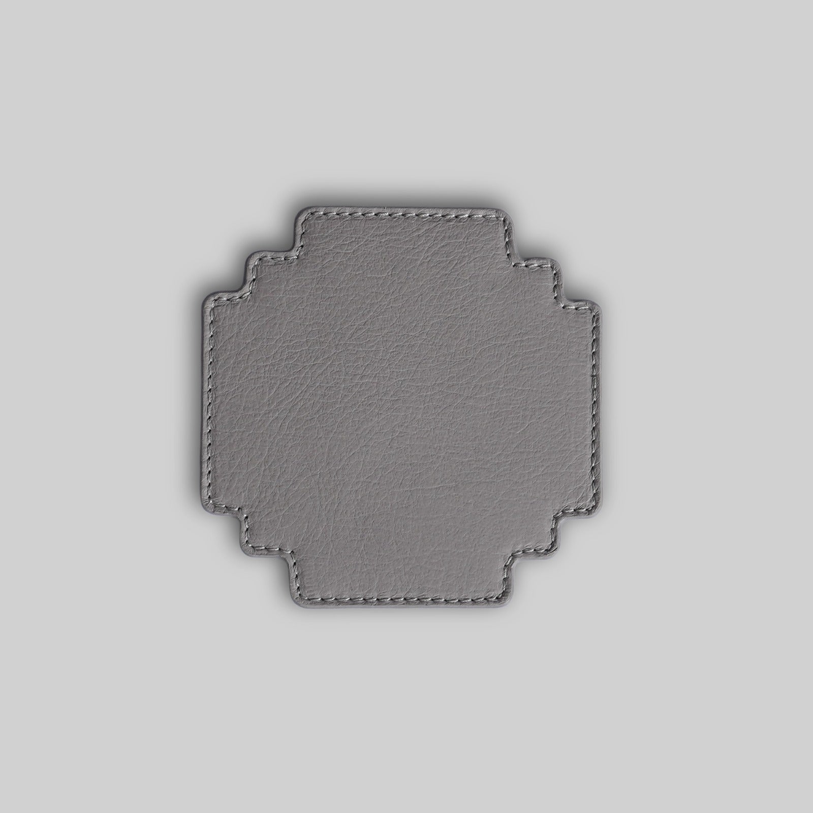 Level up grey coasters on table with drinks India - The Mage Home