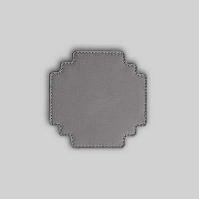 Level up grey coasters on table with drinks India - The Mage Home