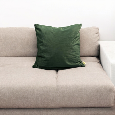 Mystic Grey Velvet Cushion Cover - Set of 2
