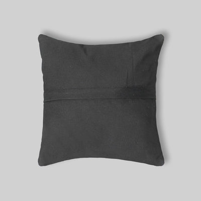 Luxury leather cushion 12x12 inches handmade in India