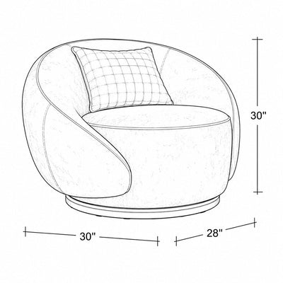 Swivel Lounge Chair