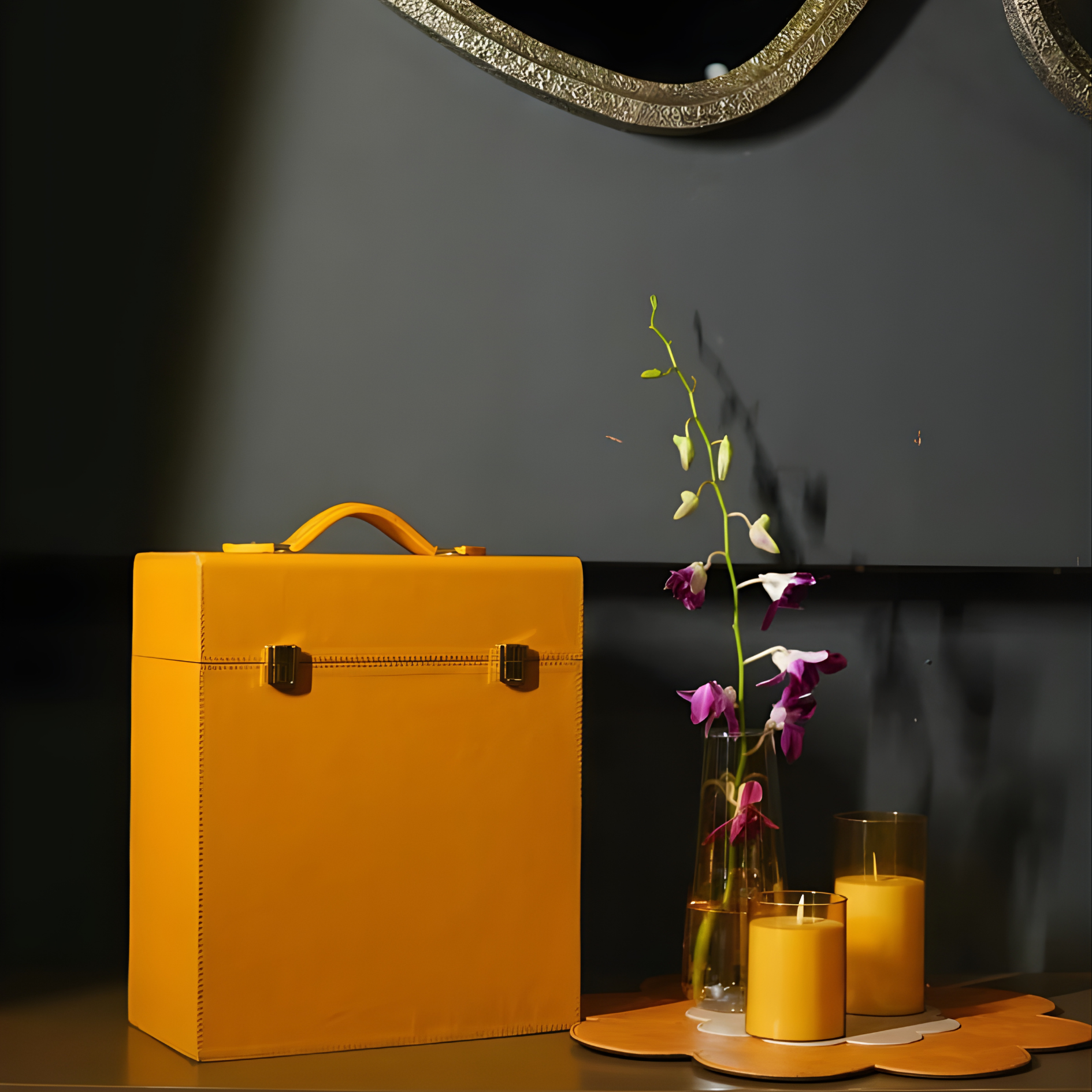 Yellow Mini Bar