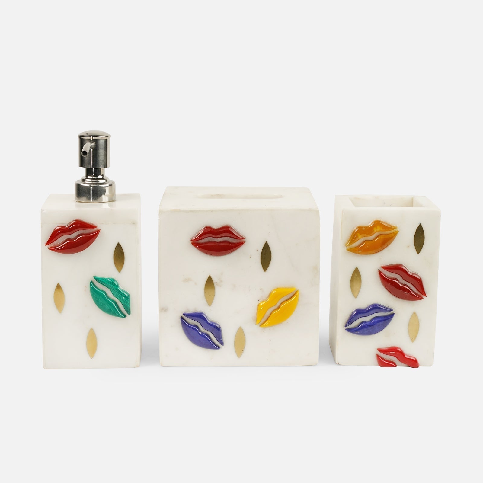 LIP LOCK - MARBLE MULTI BATHROOM SET