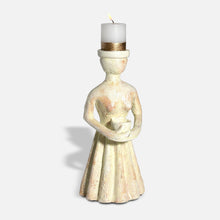 TERRE CUITE - IVORY TERRACOTA DECOR OBJECTS SET OF 2