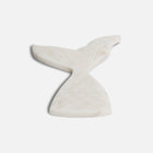 FISHTAIL - MARBLE IVORY COASTER