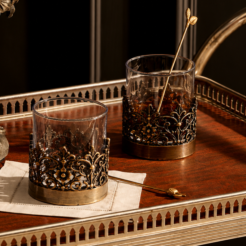 ALAYA – WHISKEY GLASS (ANTIQUE)
