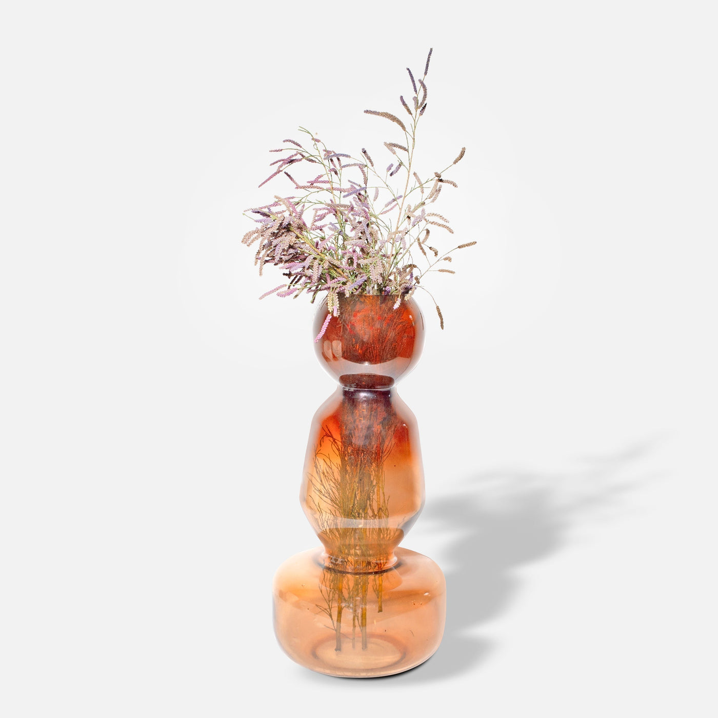 ADINE - GLASS LAYERED VASE