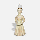 TERRE CUITE - IVORY TERRACOTA DECOR OBJECTS SET OF 2