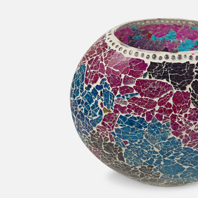 Saphira - Multicolor Handmade Glass Large Lamp