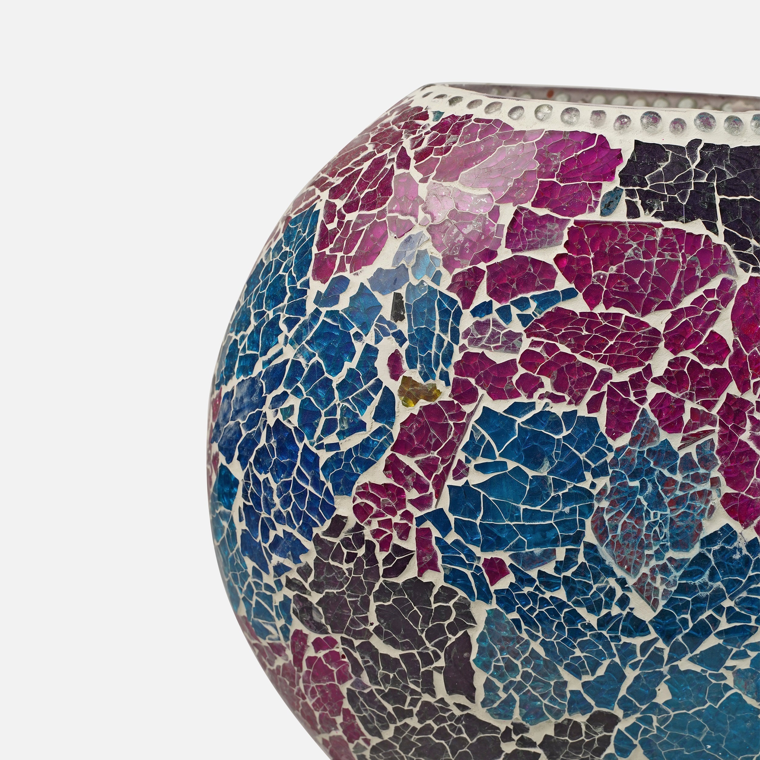 Saphira - Multicolor Handmade Glass Large Lamp