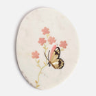 FLIPPER OVAL - MARBLE IVORY MULTICOLOR PLATTER