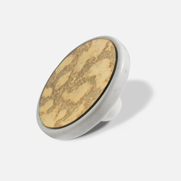 ABIEL - MARBLE GLASS DECOR OBJECT