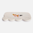MACKENSIE FISH - IVORY MARBLE PLATTER