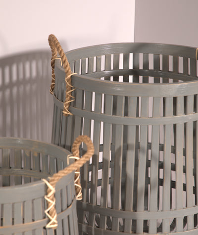 APIA GREY BASKET