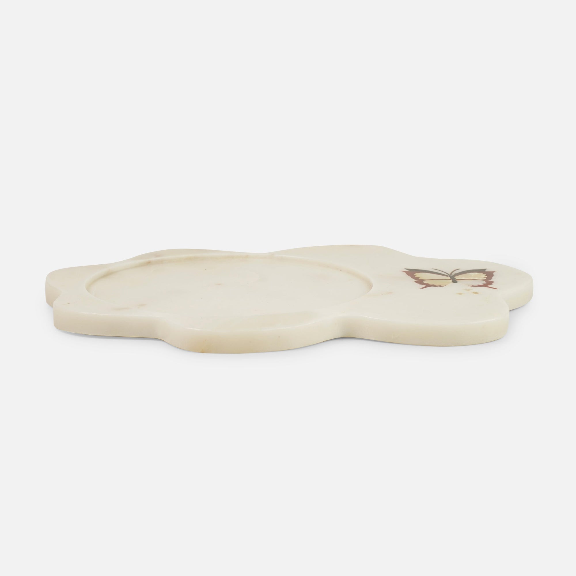 Annapolis Marble Inlay Cake platter