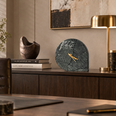 The Noir Stone Clock