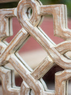Aasma Wooden Carved Wall Mirror