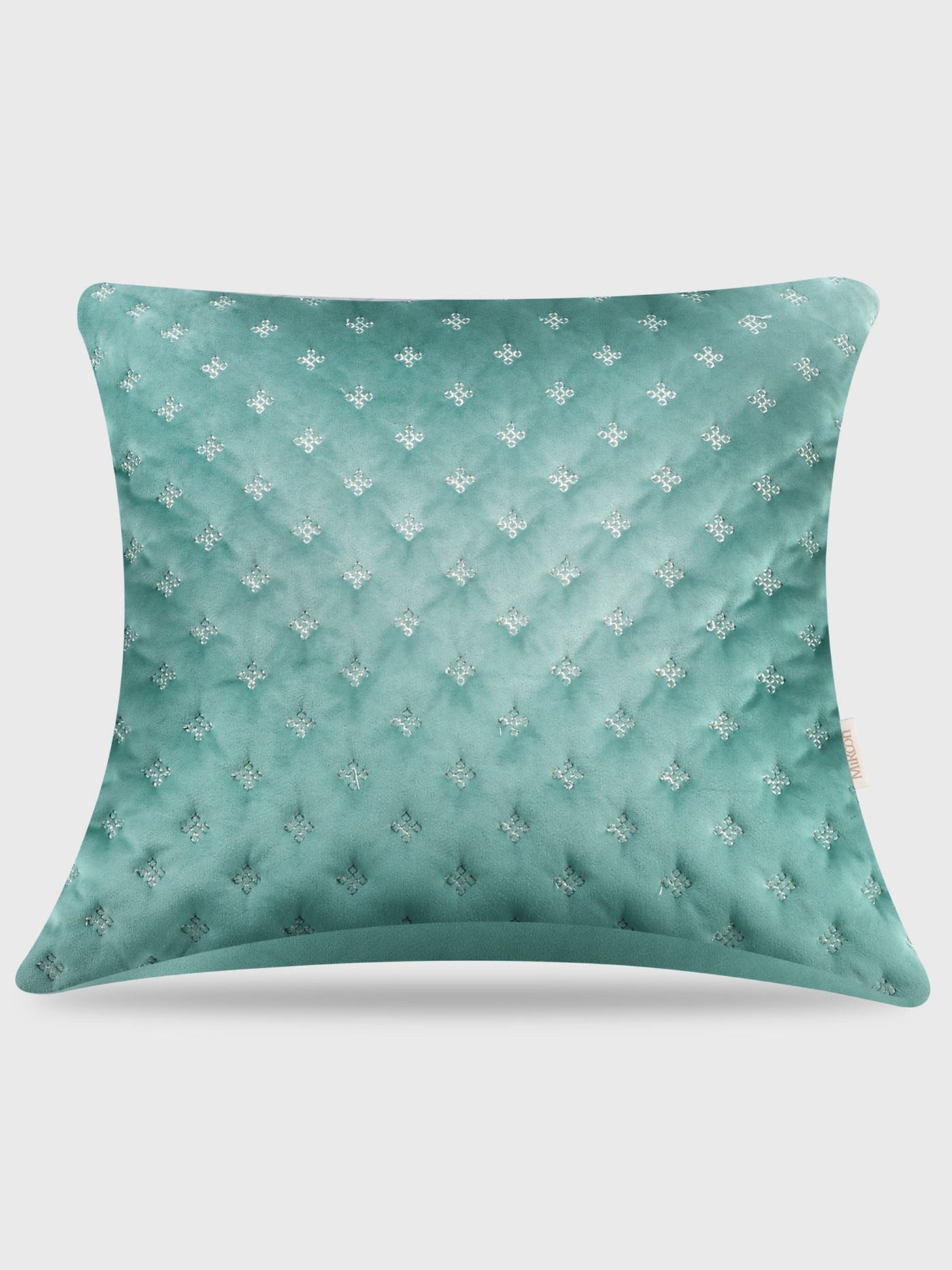 Aayat Aqua Velvet Cushion