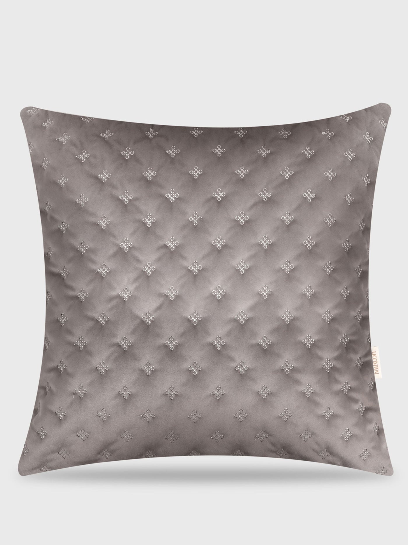 Aayat Mocha Velvet Cushion