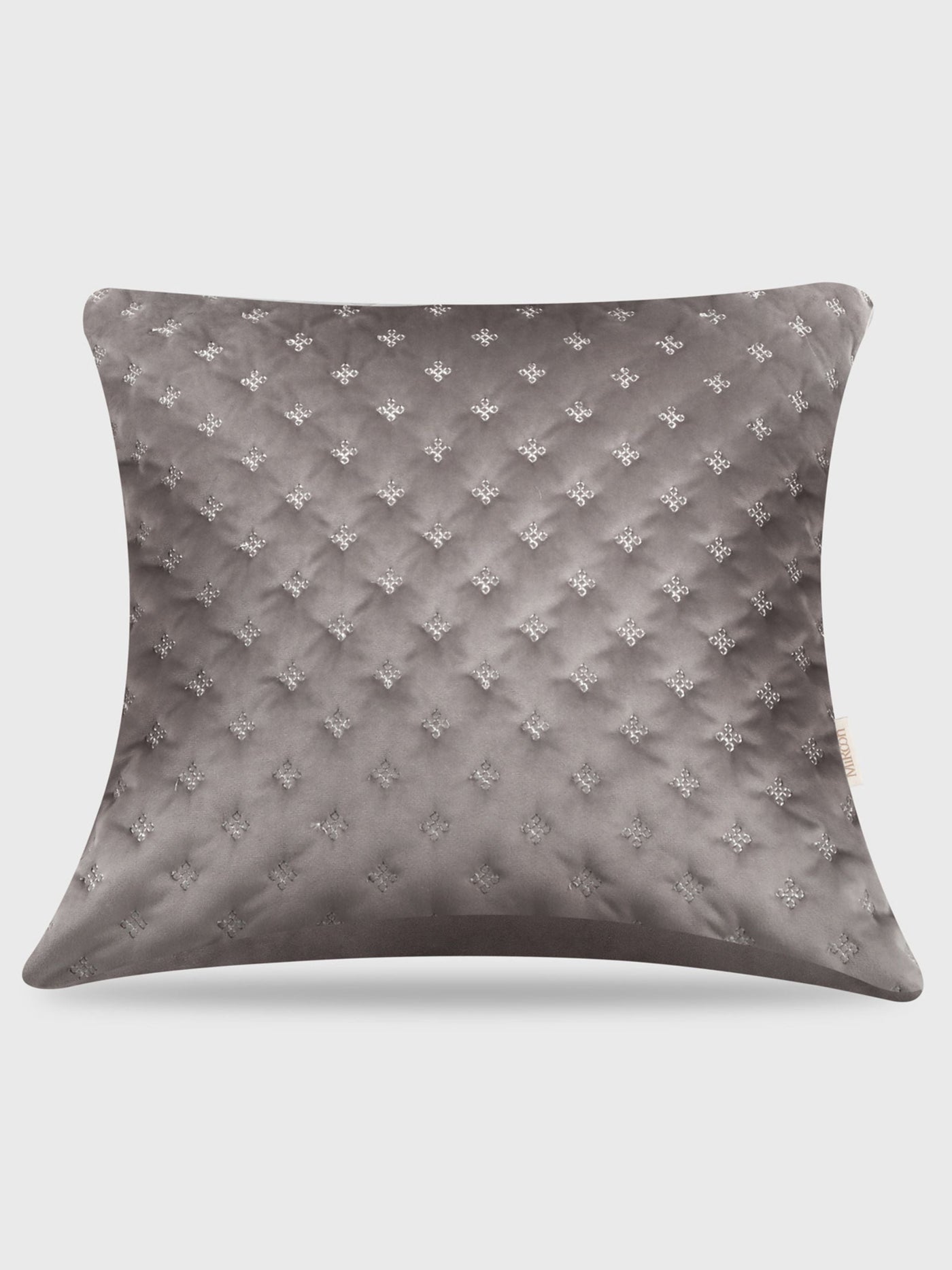 Aayat Mocha Velvet Cushion