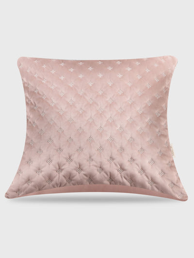 Aayat Rose Velvet Cushion