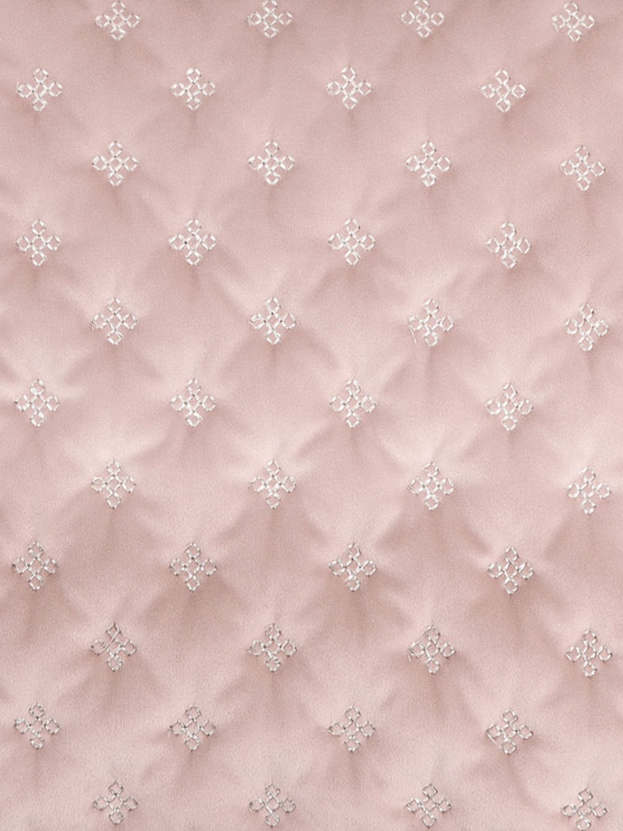 Aayat Rose Velvet Cushion
