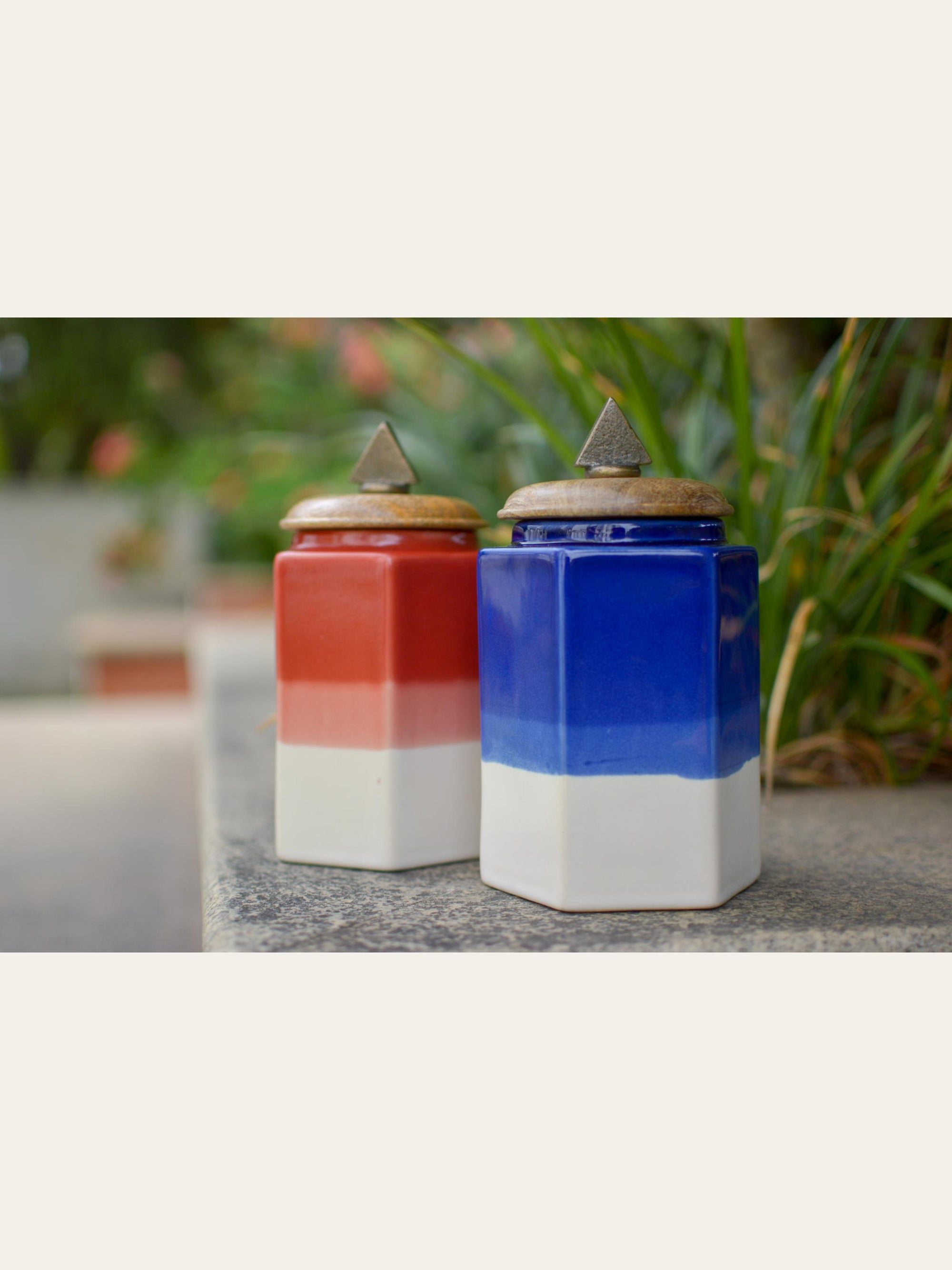 Alice Red Jars- Set of 2