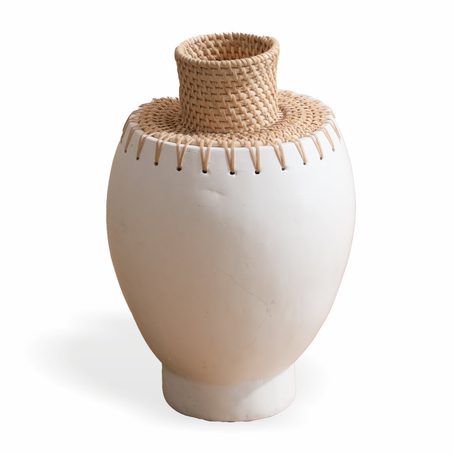 TERACOTTA HERBIN VASE