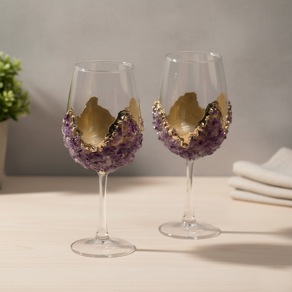 Limited edition - SAN MARCO - Stone Wine Glass