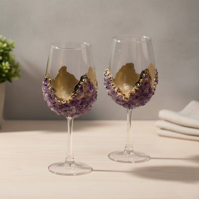 Limited edition - SAN MARCO - Stone Wine Glass