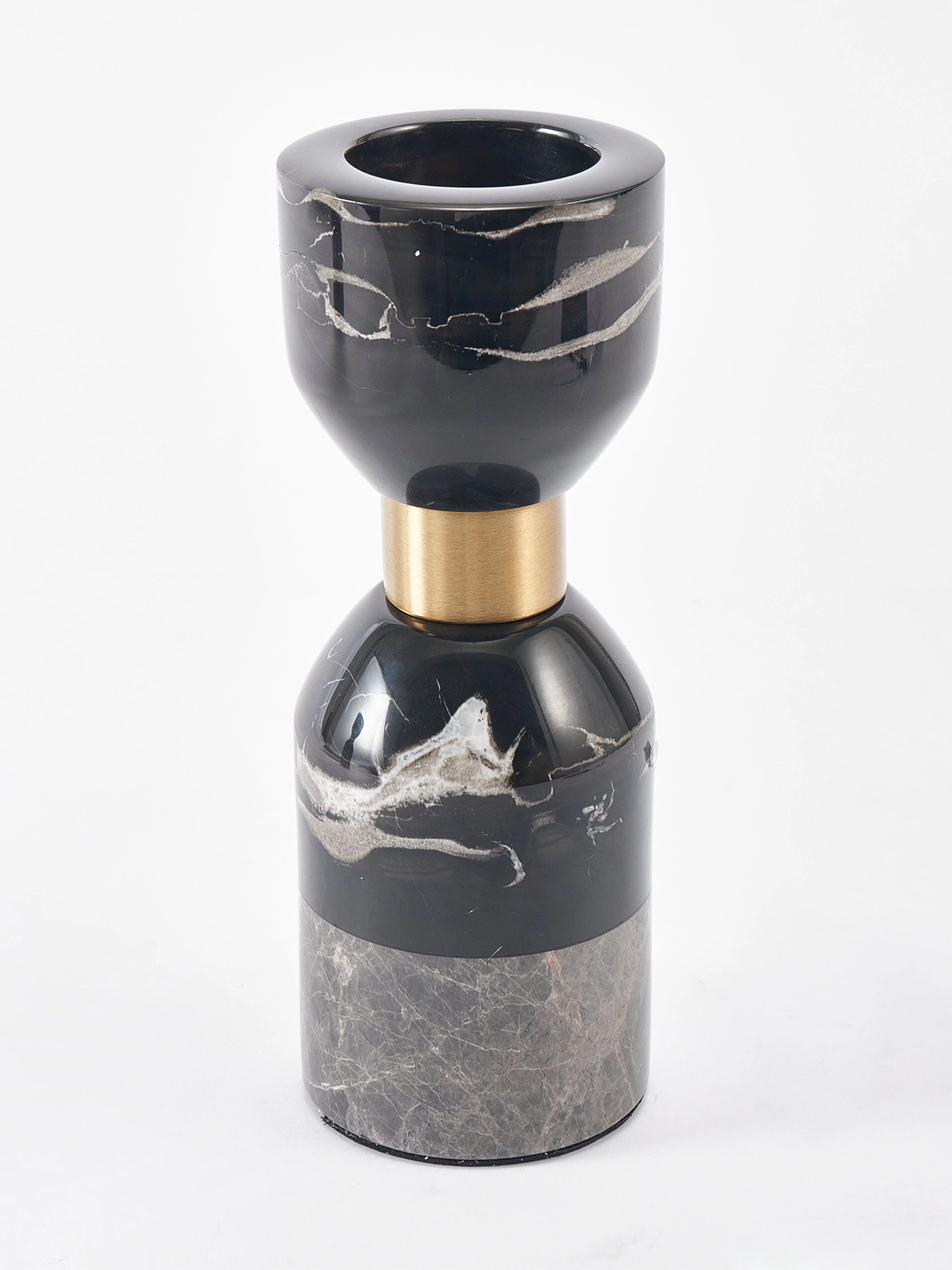 Amalfi Marble Candle Stand Short