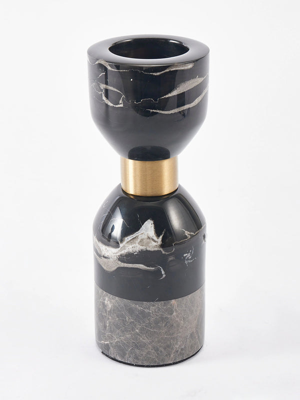 Amalfi Marble Candle Stand Short
