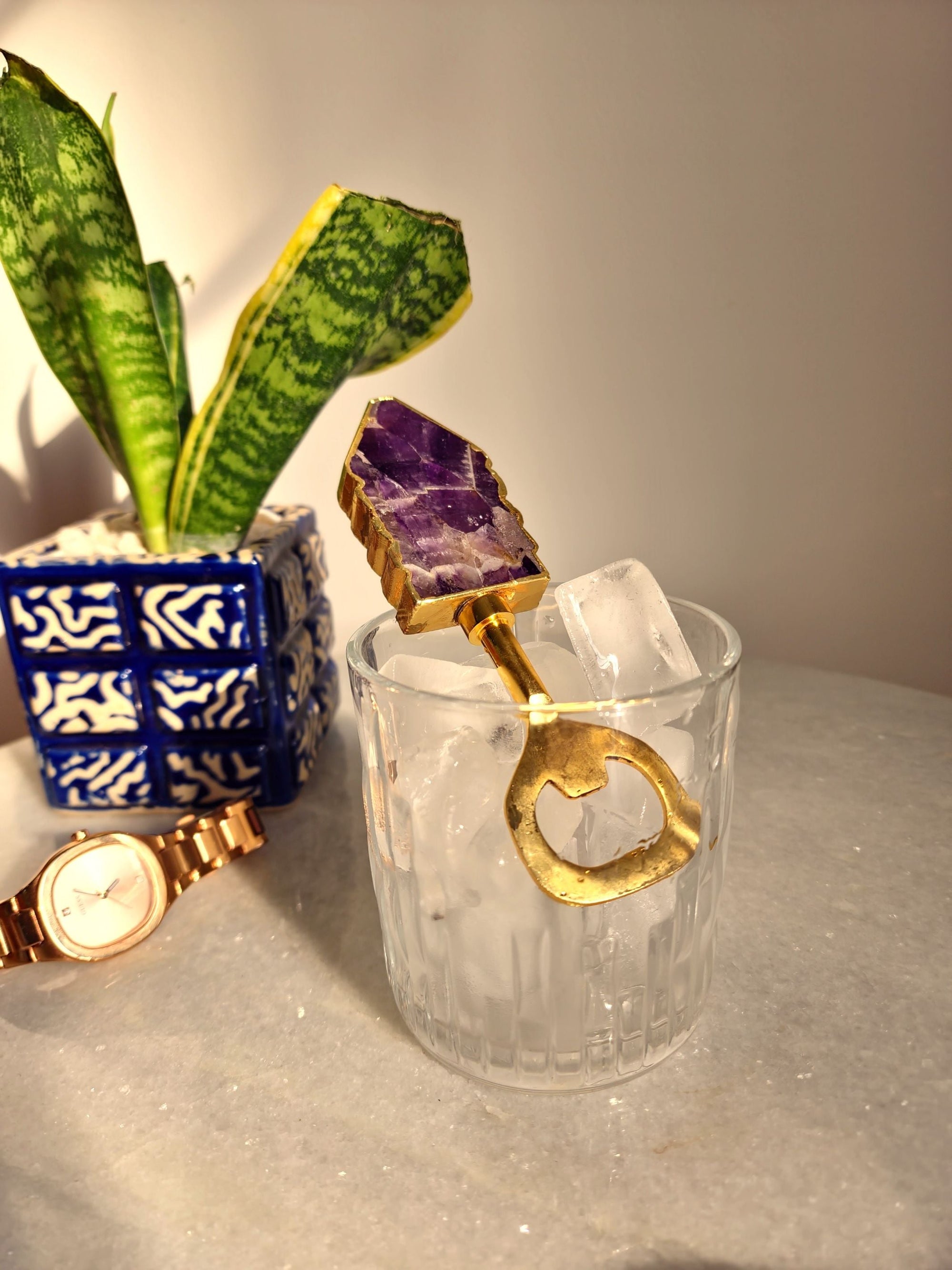 Bottle Opener - Amethyst Quartz Bar Essential