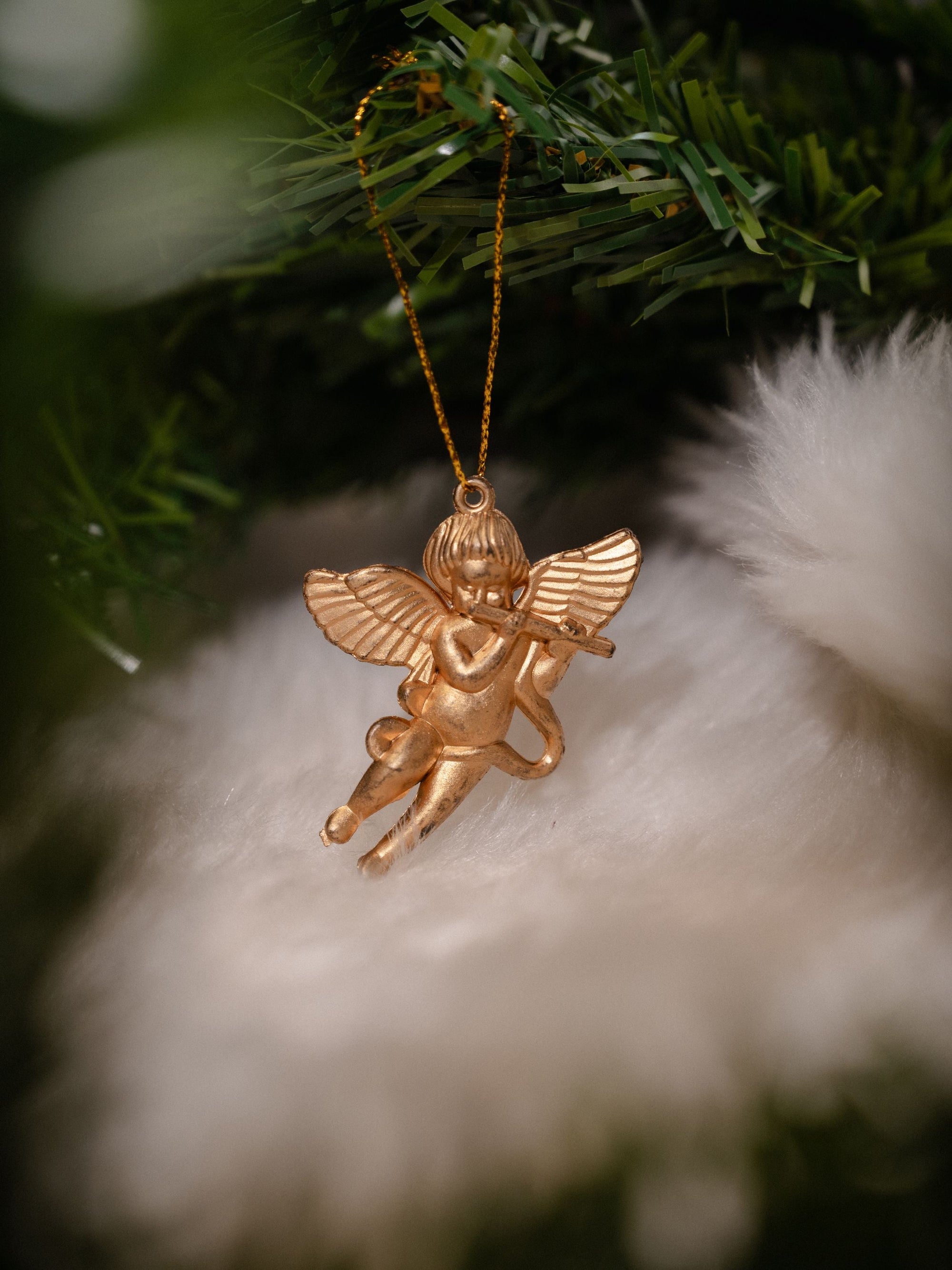 Angel Shape Tree Hanging Pack Of 6