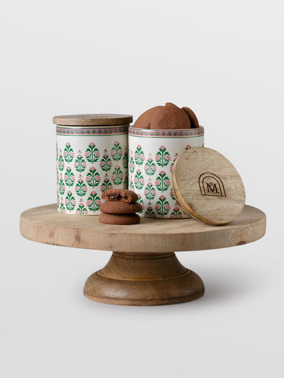 Angoor Bela Forest Ceramic Cookie Jar Set of 2