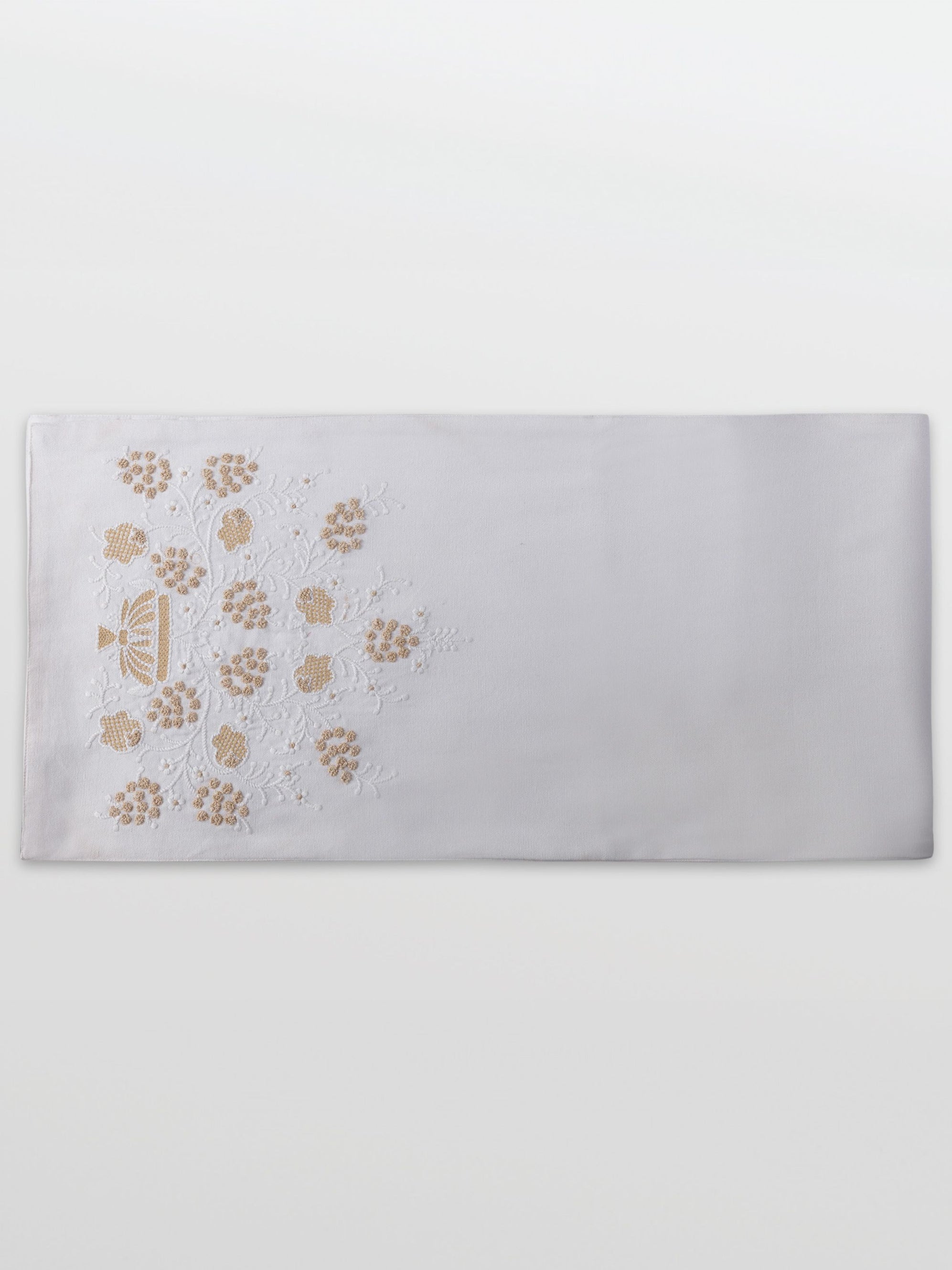 Table Runner - Angoor Bela Ivory
