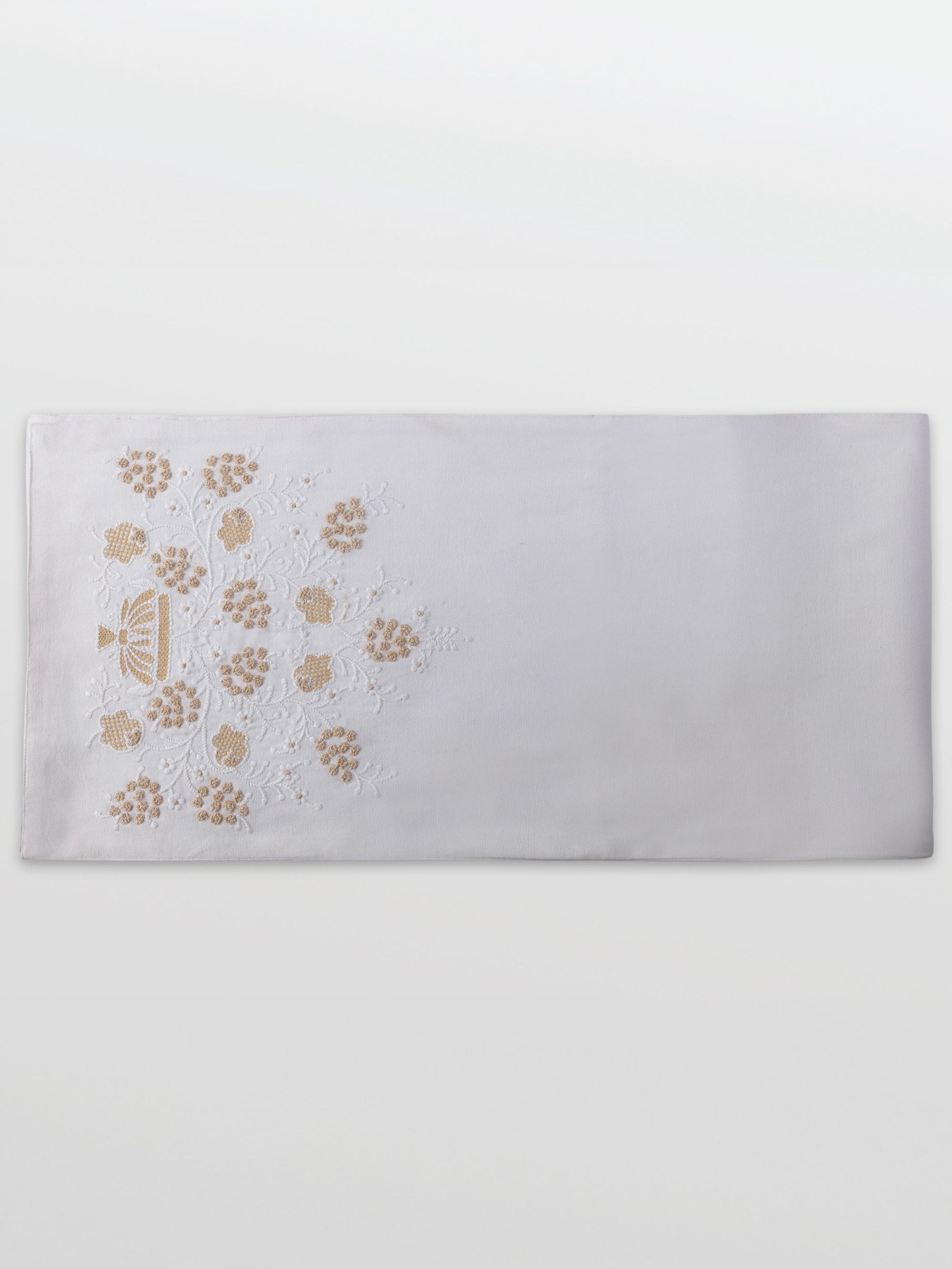 Table Runner - Angoor Bela Ivory