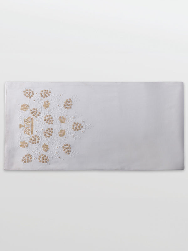 Table Runner - Angoor Bela Ivory