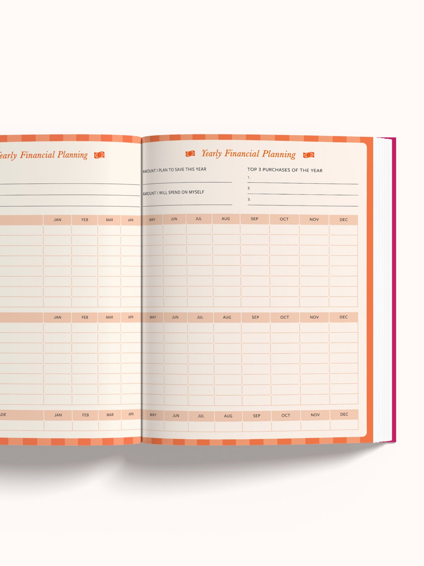 Annual Undated Planner - Life Of Your Dreams