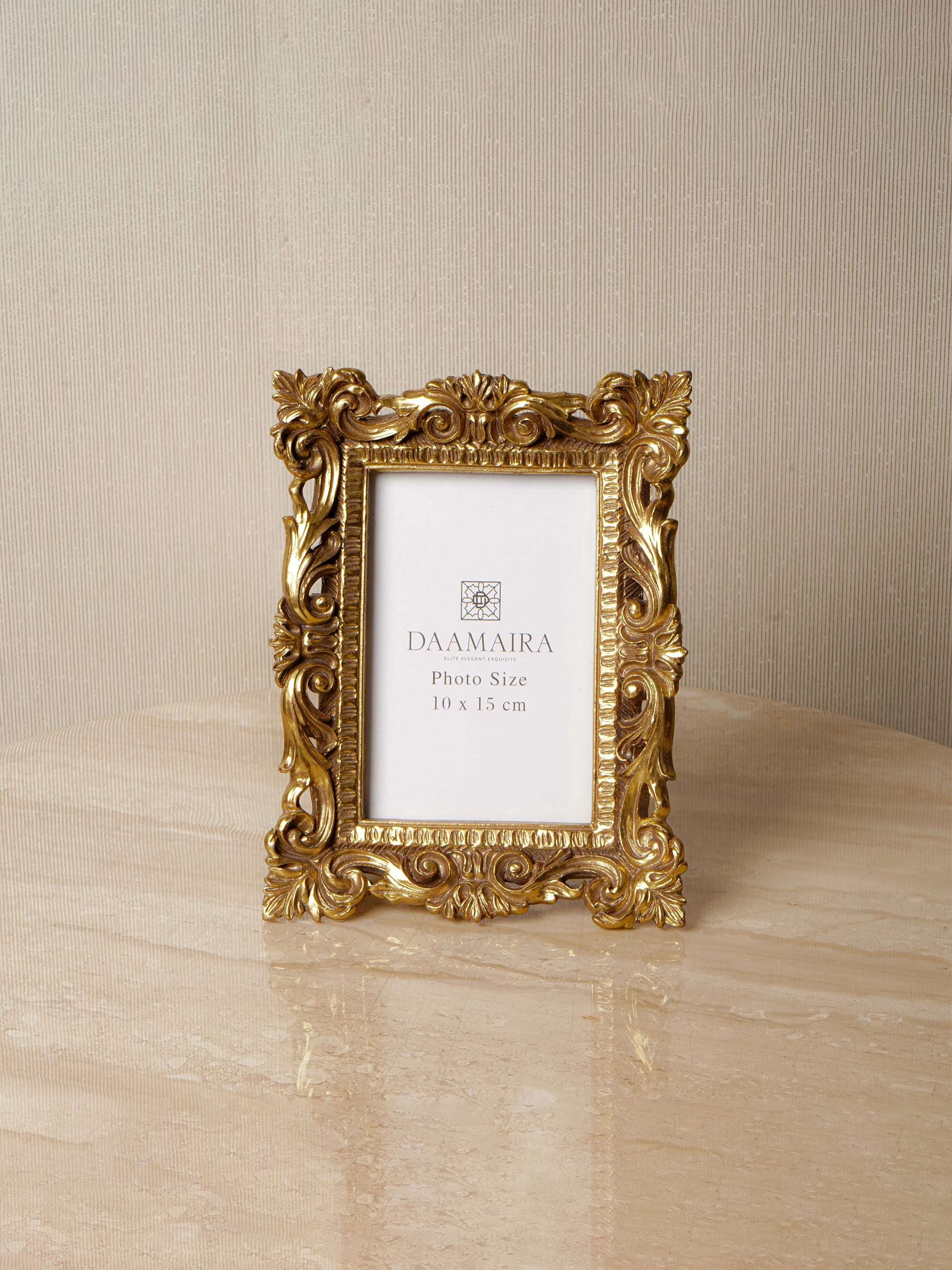 Antique Gold Photo Frame