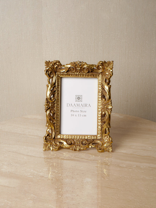 Antique Gold Photo Frame