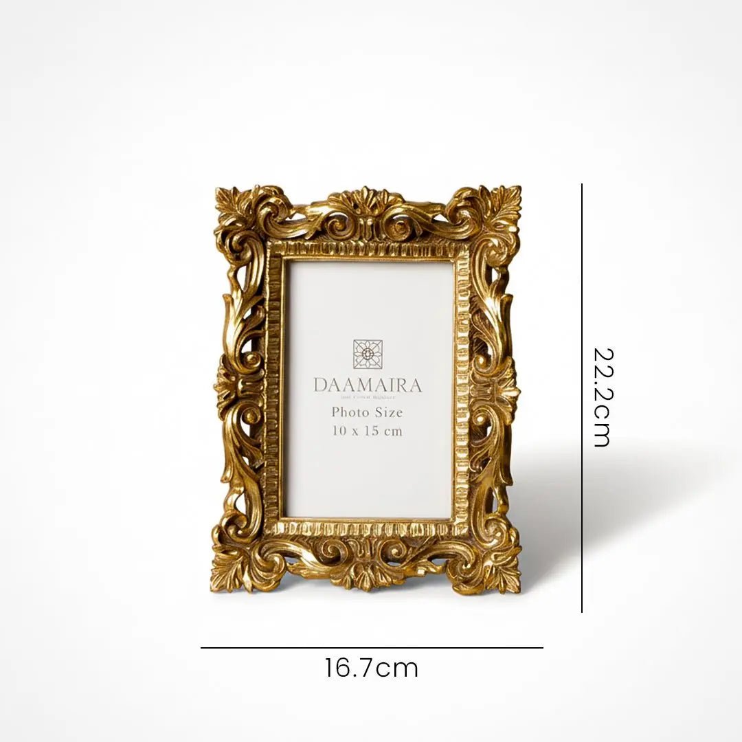 Antique Gold Photo Frame